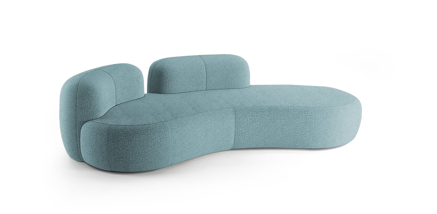 T-Island Boucle 3 Seater Sofa