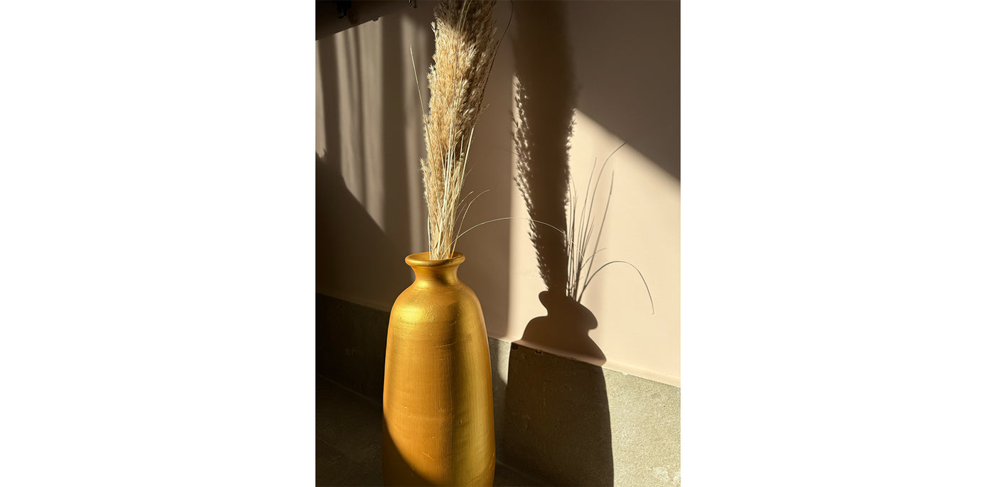 Golden Aura Vase