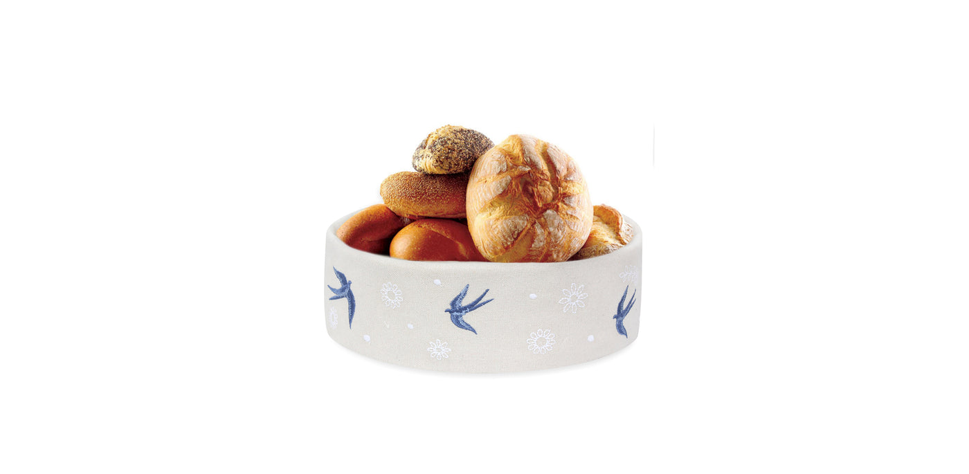 Birds & Flowers Breadbasket
