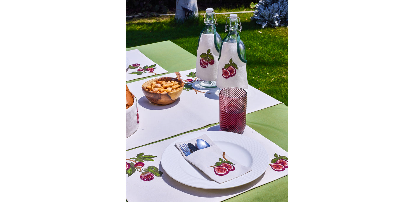 Fig Field Cutlery Sleeves Set