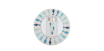 Flowing Fish Cutlery Sleeves Set