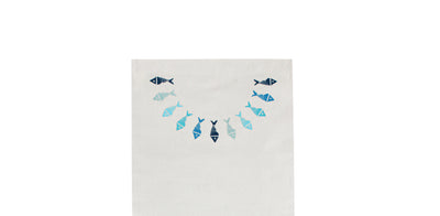 Flowing Fish Table Runner