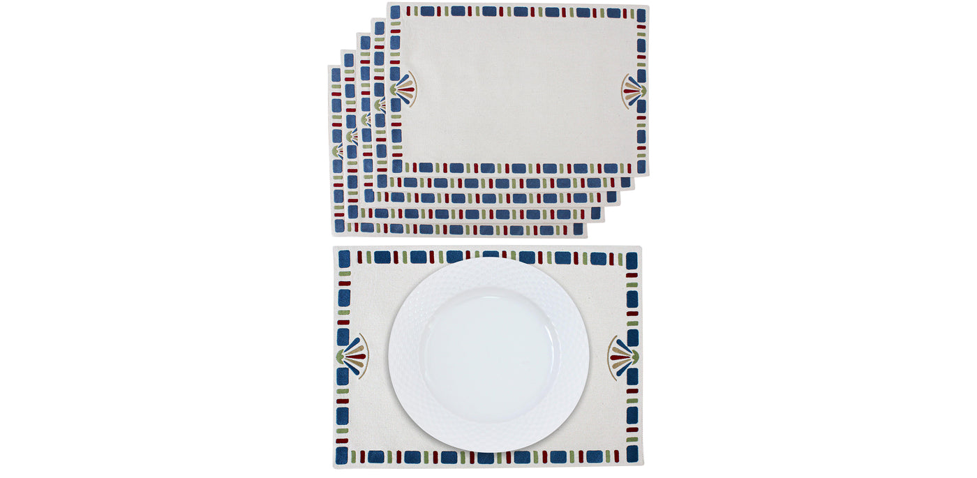Lotus Placemats Set