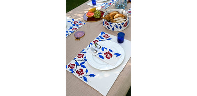 Pomegranate Field Placemat Set