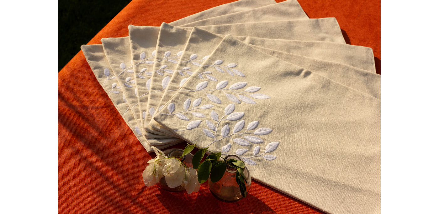 Summer Leaves Placemat Set