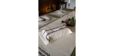 Christmas Garland Tissue Box Cover