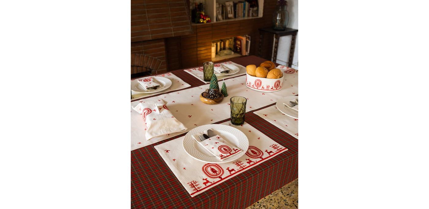 Deer Garden Cutlery Sleeve Set