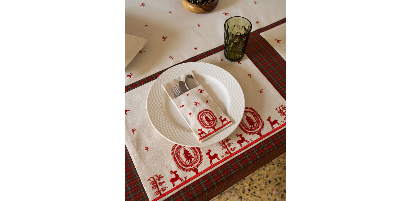 Deer Garden Placemat Set