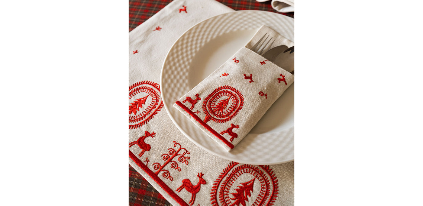 Deer Garden Placemat Set