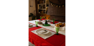 Snowfall White Placemat Set