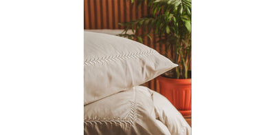 Duvet Cover Leaves with 2 Pillow Cases