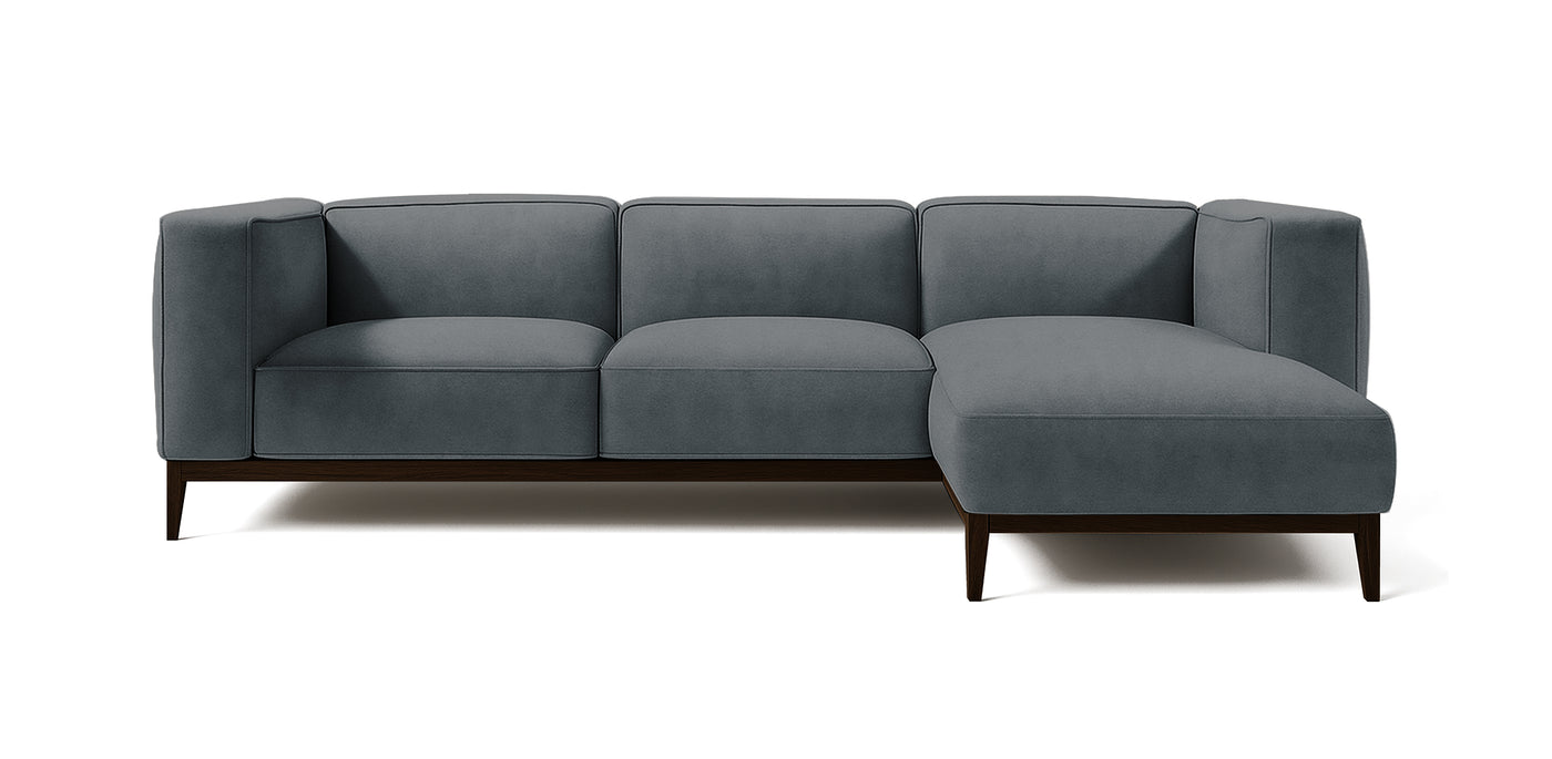 Tokyo Velvet L-Shape Sofa