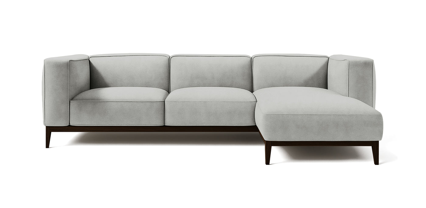 Tokyo Velvet L-Shape Sofa