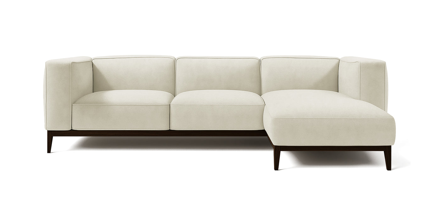 Tokyo Velvet L-Shape Sofa