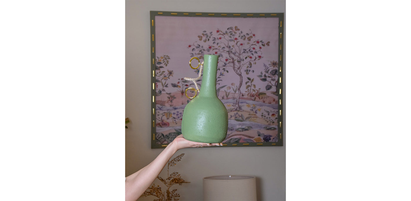 Cord Bottle Vase