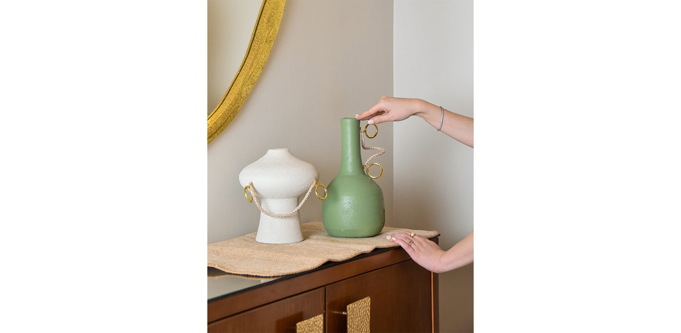 Mushroom Cord Vase