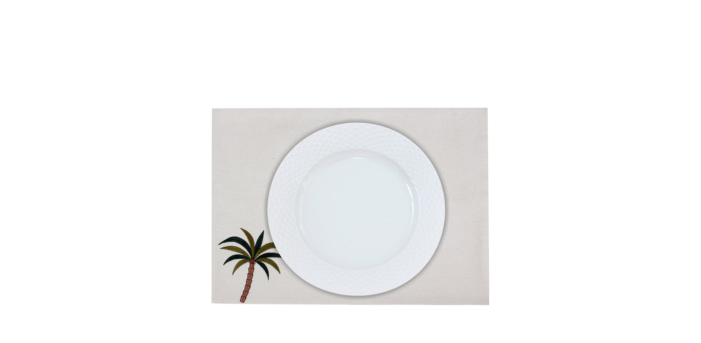 Tropical Palm Placemat Set