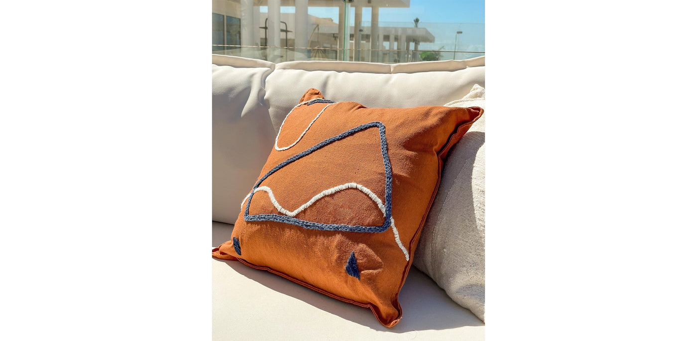 Two Triangle Cushion