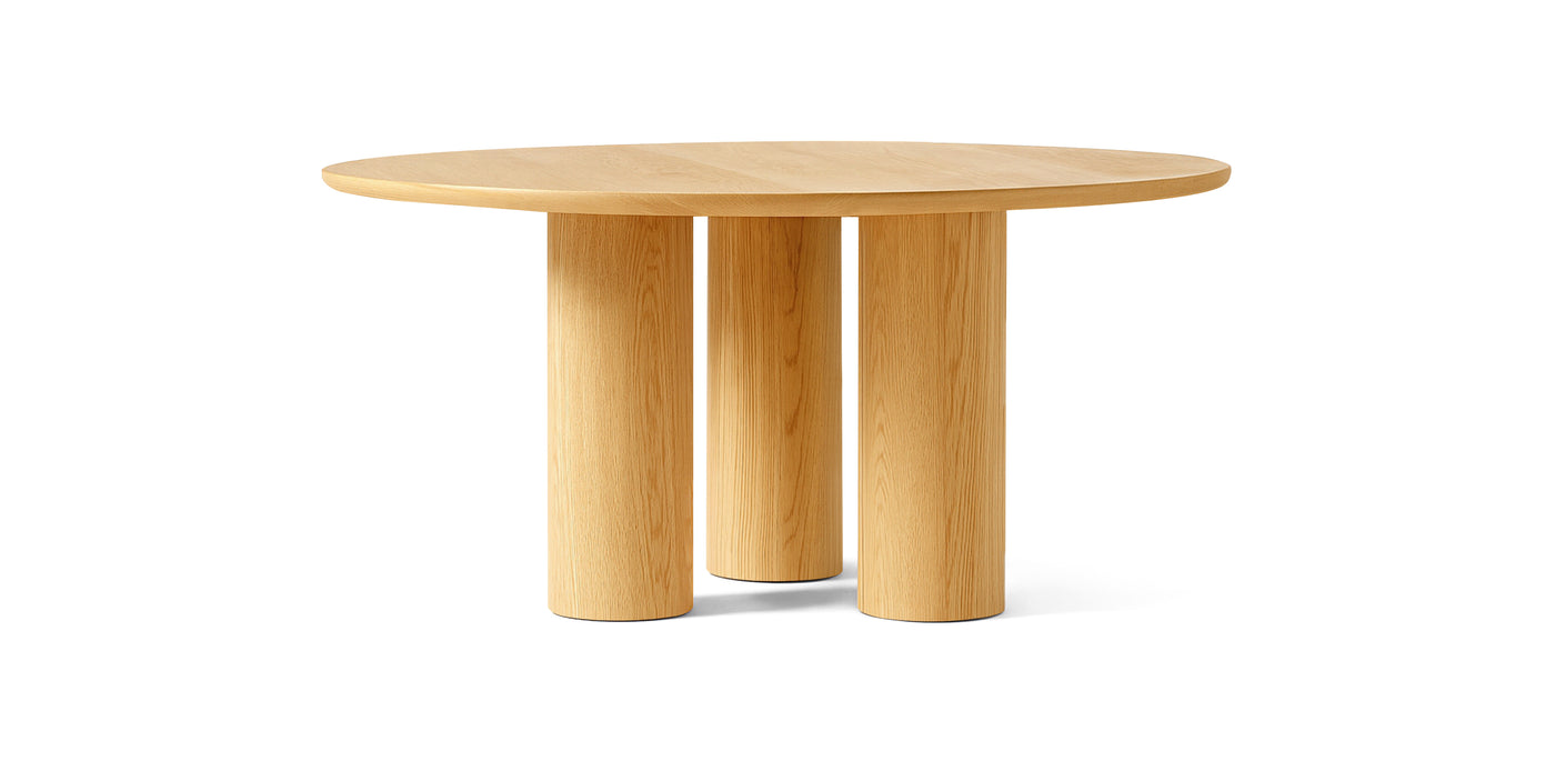 Ura Natural Veneer Dining Table