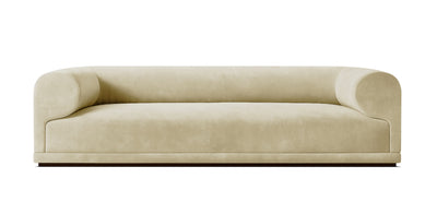 Varena Velvet 3 Seater Sofa