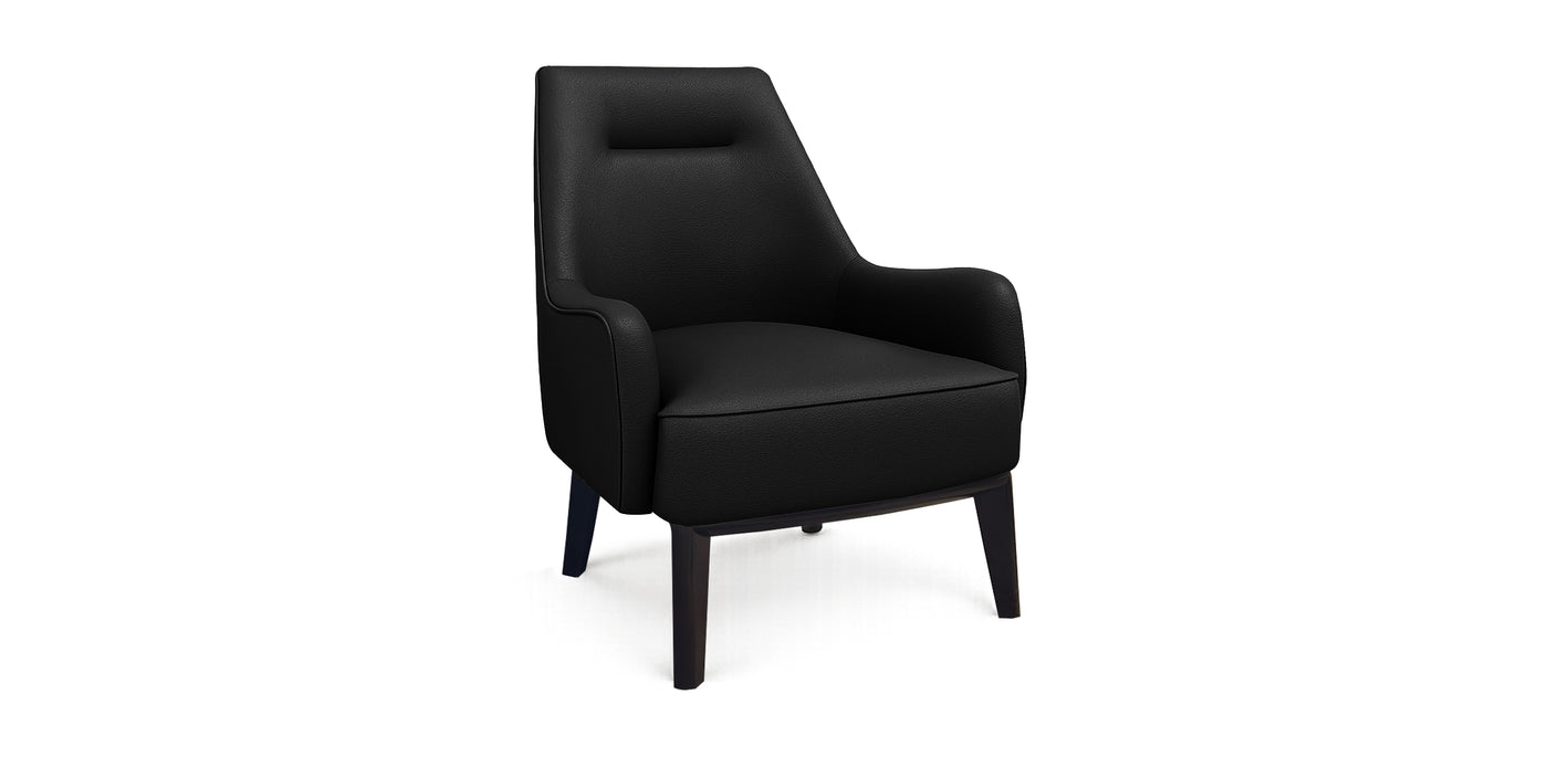 Velora Artificial Leather Armchair
