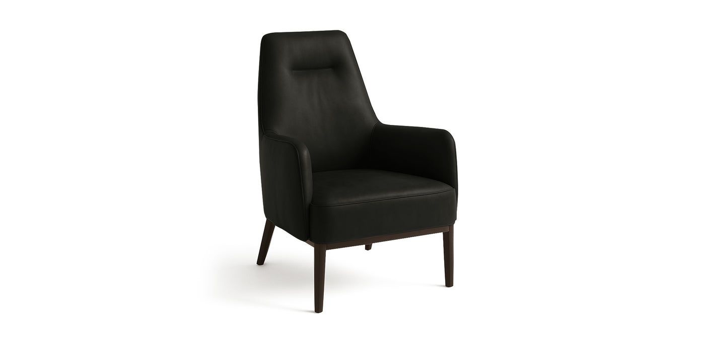 Velora Artificial Leather Armchair