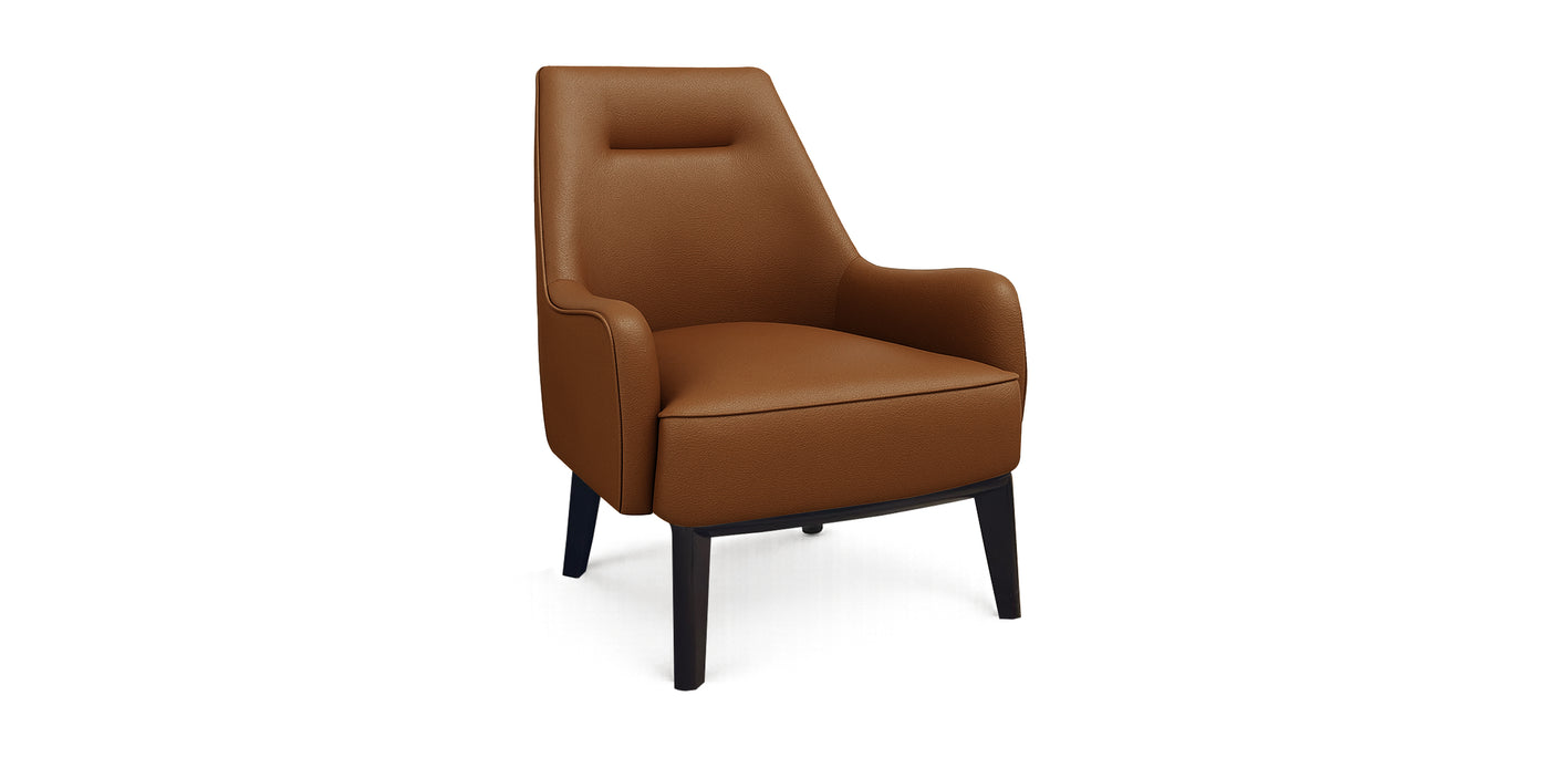 Velora Artificial Leather Armchair