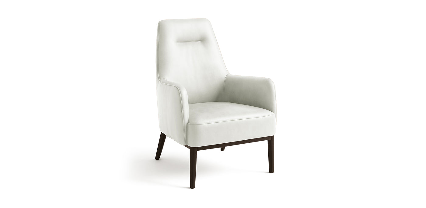 Velora Artificial Leather Armchair