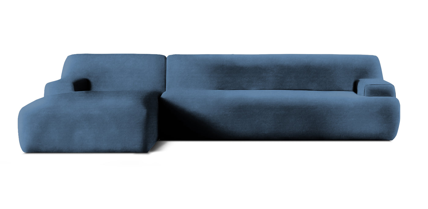 Weekend Velvet L-shape Sofa