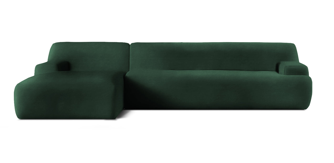 Weekend Velvet L-shape Sofa