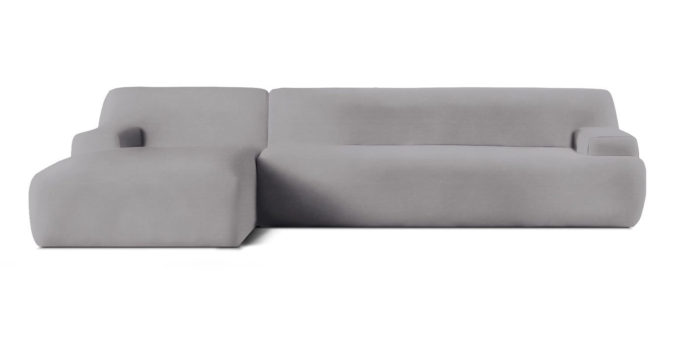 Weekend Velvet L-shape Sofa