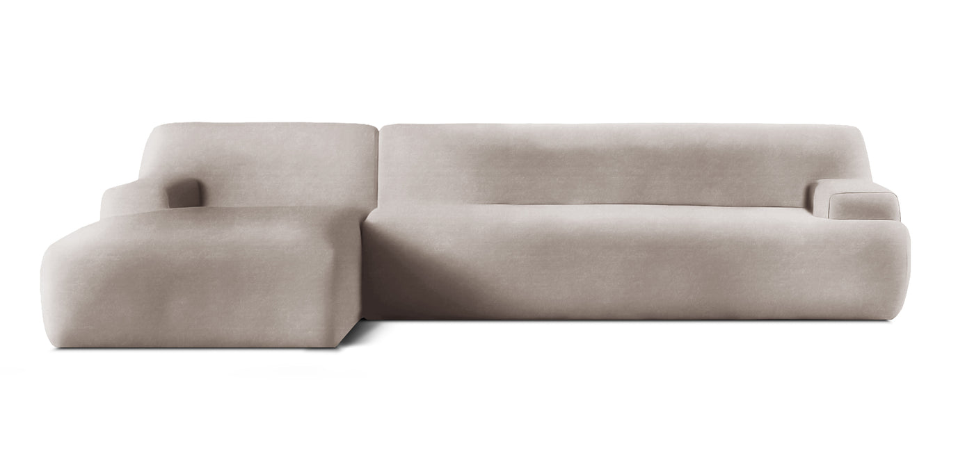 Weekend Velvet L-shape Sofa