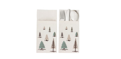 Whimsical Winter Cutlery Sleeve Set