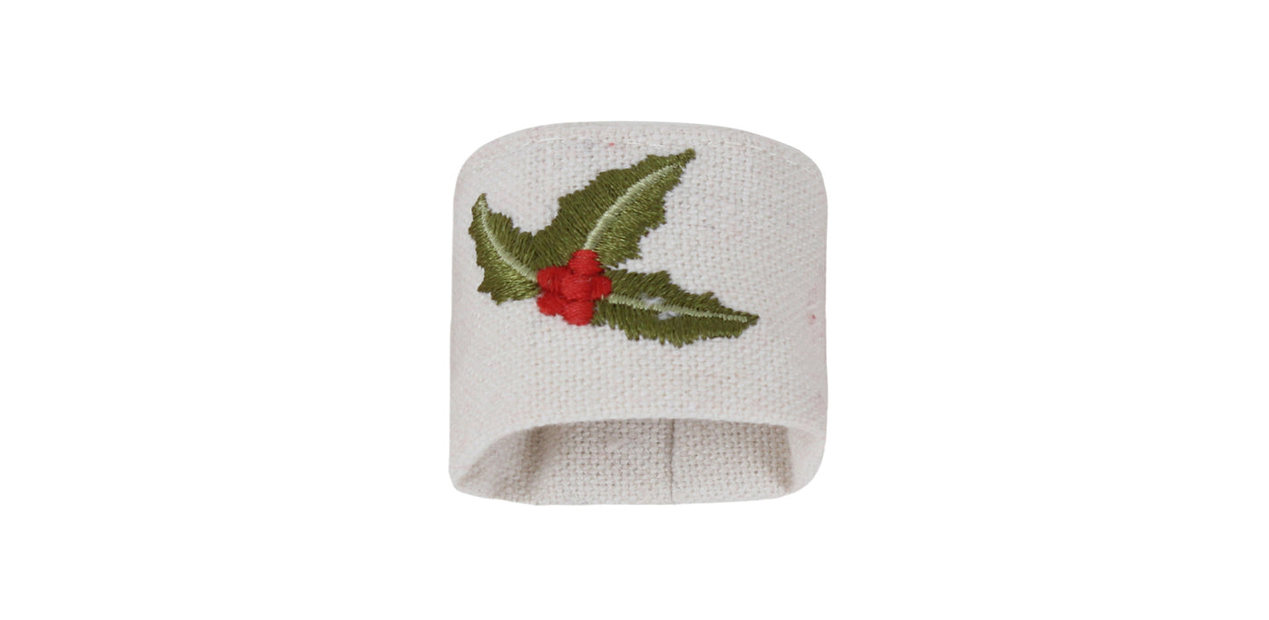 Winterberry Napkin Rings Dak Set