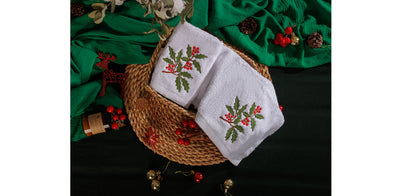 Winterberry Guest Towel Set