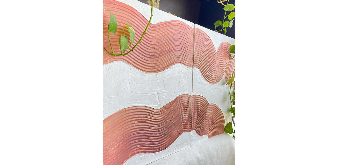 Peach Set Painting