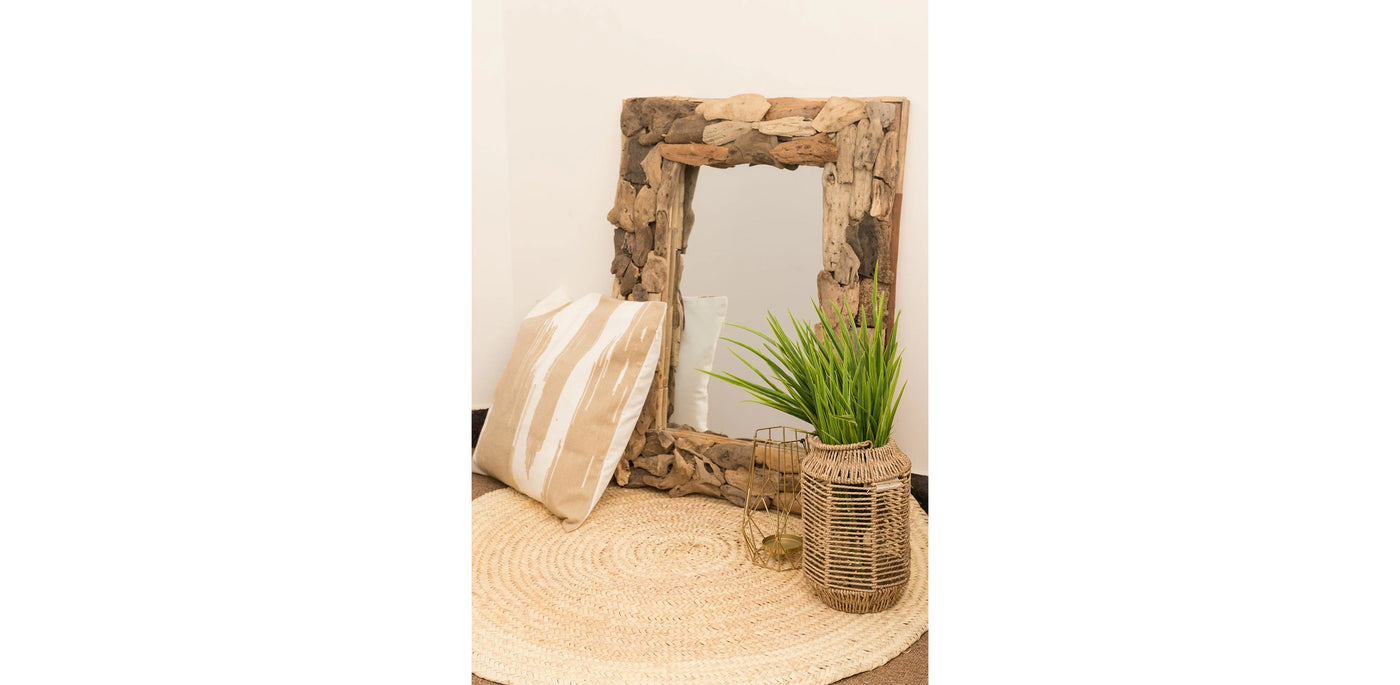 Rectangle Driftwood Mirror