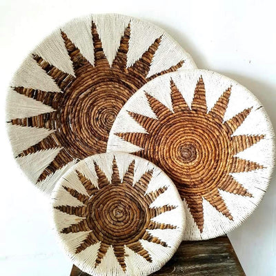 Boho Sunshine Wall Plates Set