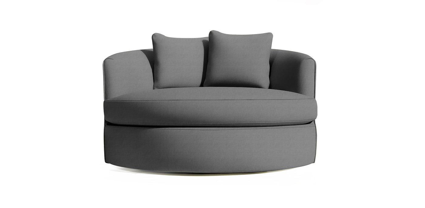 Big Nest Velvet Armchair