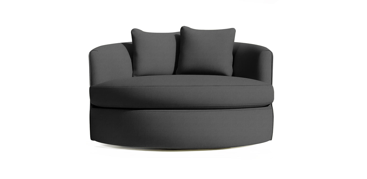 Big Nest Velvet Armchair