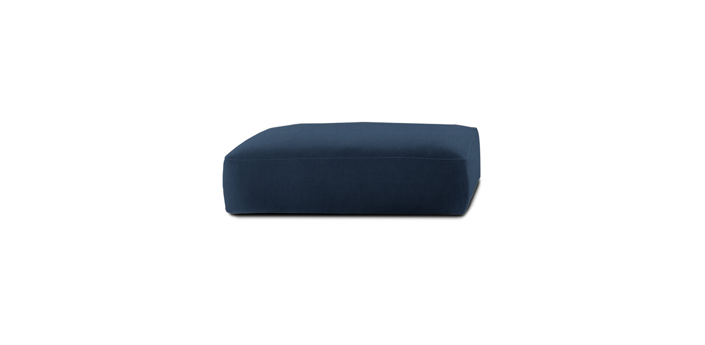 Avenue Velvet Pouf