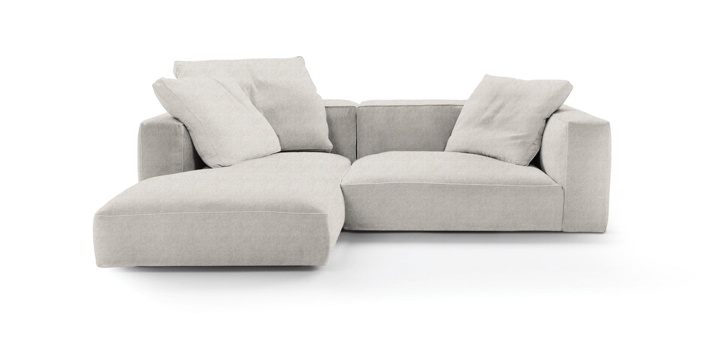 Avenue Velvet 225 L-shape Sofa