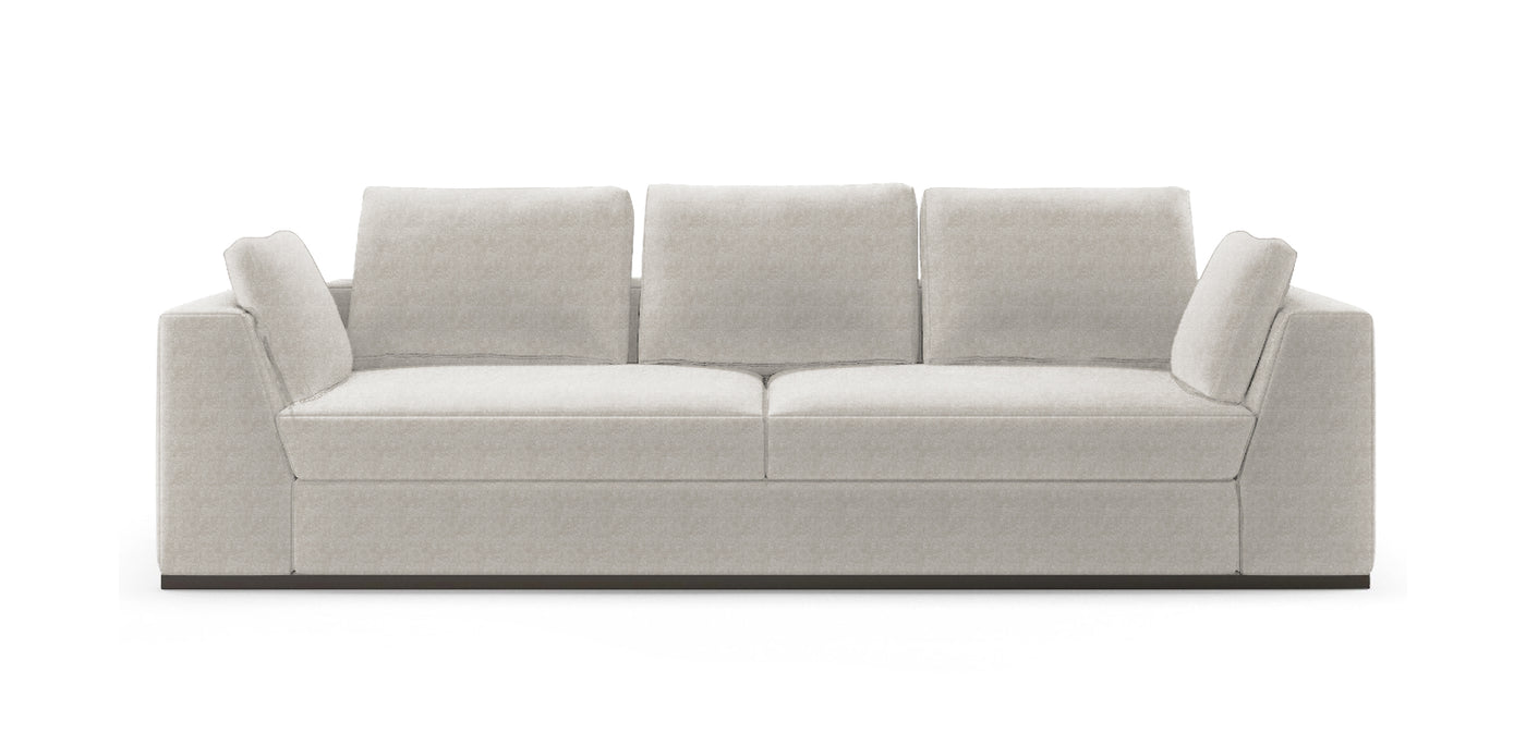 Monaco Velvet 3 Seater Sofa