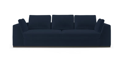 Monaco Velvet 3 Seater Sofa