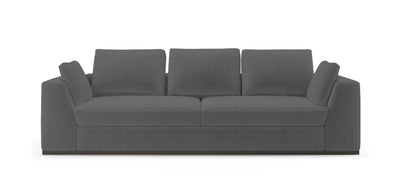 Monaco Velvet 3 Seater Sofa