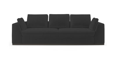 Monaco Velvet 3 Seater Sofa