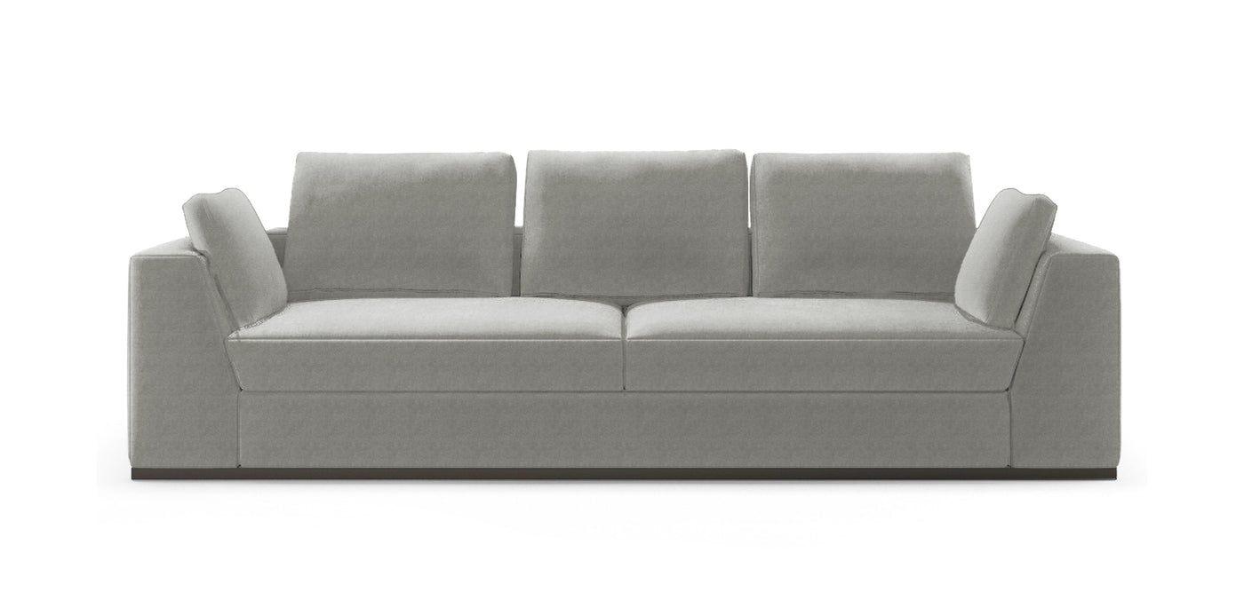 Monaco Velvet 3 Seater Sofa