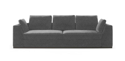 Monaco Linen 3 Seater Sofa