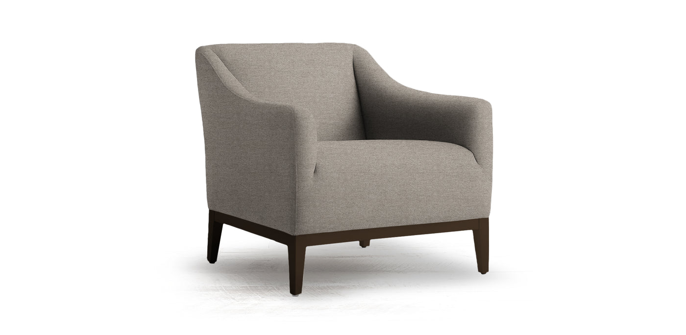 Cross Linen Armchair