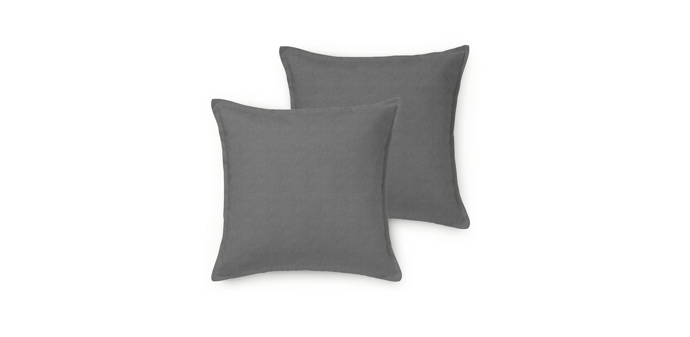 Flanged Velvet Cushion